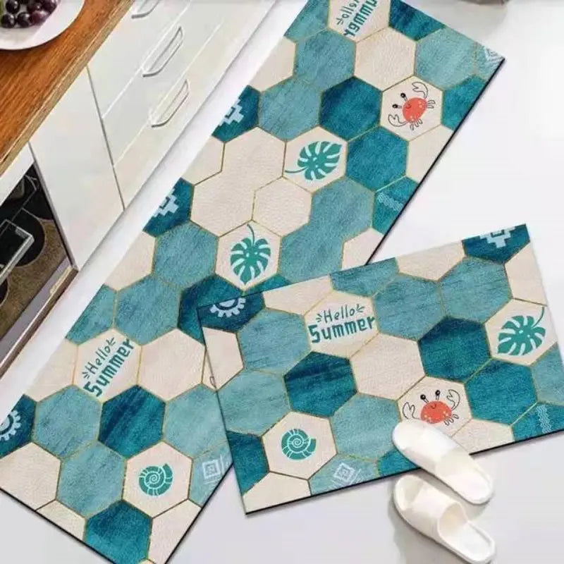 Kitchen Area Rug Mat for Floor and Cooking Use